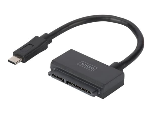 DIGITUS DA-70327 - Lagringskontroller - 2,5" - SATA 6Gb/s - USB 3.1 (Gen 2) - svart