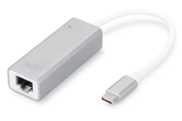 DIGITUS DN-3024 - Nettverksadapter - USB-C - Gigabit Ethernet x 1 - aluminium