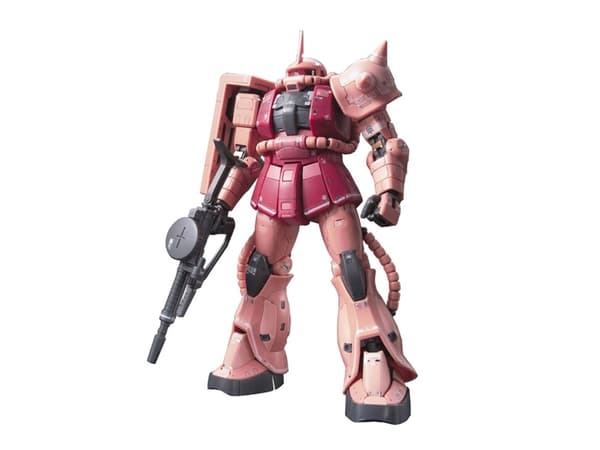 Bandai RG Zaku II Char, Samlefigur, Film og TV-serier