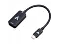 Miniatyrbild 4 av 5: V7 - Videokort - 24 pin USB-C hane till HDMI hona - trippelskärmad - svart - 4K60Hz stöd