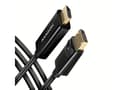 Miniatyrbild 1 av 5: Axagon RVD-HI14C2, 1,8 m, HDMI Typ A (standard), DisplayPort, Hankoppling, Hankoppling, Rak