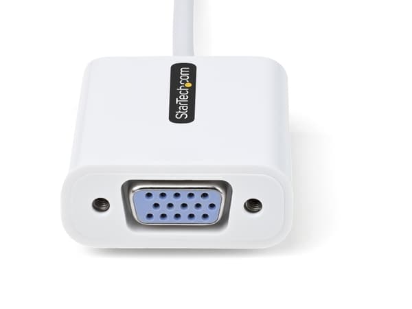 StarTech.com USB C till VGA-adapter - 1080p USB Type-C till VGA-adapterdongel - USB-C (DP alt-läge) till VGA-skärm/bildskärm videokonverterare - Thun