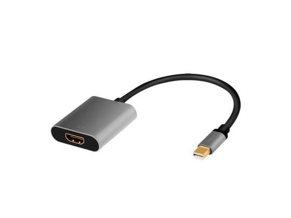 LogiLink CDA0110, 0,15 m, Mini DisplayPort, HDMI, Hankjønn, Hunkjønn, Rett