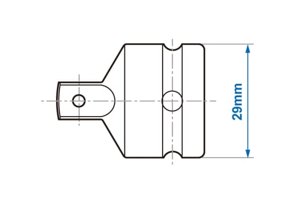 Kraft transitionstykke 4866P i:1/2''u:3/4''