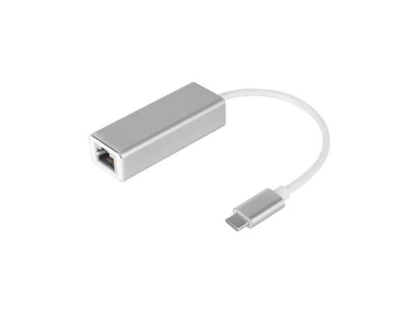 Adapter: USB Type-C - RJ45 LAN gigabit 10/100/1000 Mb Kruger&amp;Matz