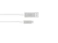 Miniatyrbilde 2 av 5: Moshi - DisplayPort-kabel - 24 pin USB-C (hann) til DisplayPort (hann) - Thunderbolt 3 / DisplayPort 1.3 - 1.5 m - 5K-støtte - hvit