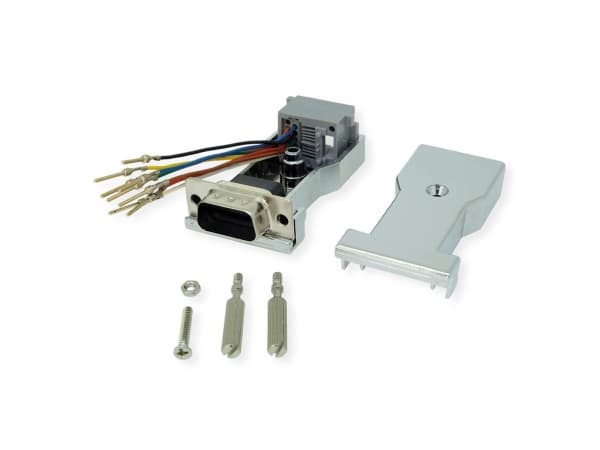 ROLINE 12.03.7524, DB9, RJ-45, Sølv | CDON