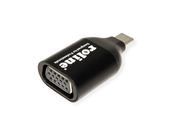 ROLINE 12.03.3228, 3.2 Gen 1 (3.1 Gen 1), USB Type-C, VGA-utgång (D-Sub), 1920 x 1080 pixlar