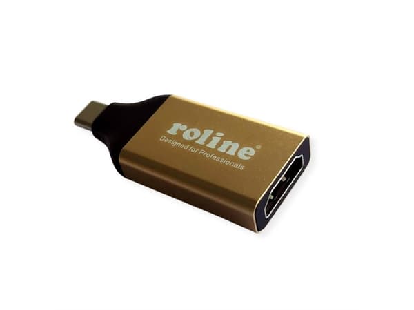 ROLINE 12.03.3231, USB Type-C, HDMI, hane, hona, rak