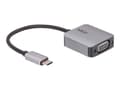 Miniatyrbild 2 av 5: ATEN UC3002A - Videokort - 24 pin USB-C (hane) till HD-15 (VGA) (hona) - USB 3.2 Gen 1 / Thunderbolt 3 / DisplayPort (Alt Mode) - 9.6 cm - 1920 x 120