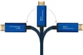 Miniatyrbilde 5 av 5: Alcasa 4520-CSF010B, 1 m, USB Type-C, HDMI Type A (Standard), Hankjønn, Hankjønn, Rett