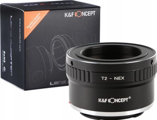Kf Adapter Reduction For Sony E / Nex To T-2 T2 T-mount / Kf06.252