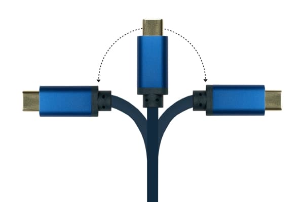 Alcasa 4812-CSF015B, 1.5 m, USB Type-C, DisplayPort, Hanstik, Hanstik, Lige