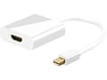 Miniatyrbild 1 av 3: Goobay 67882, 0,1 m, Mini DisplayPort, HDMI typ A (standard), Hankontakt, Honkontakt, Guld