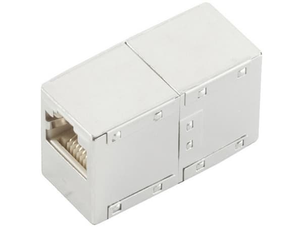 shiverpeaks BS71220-8MS, RJ-45, Metallisk, Hunkjønn/Hunkjønn, Rett, ABS, Gull