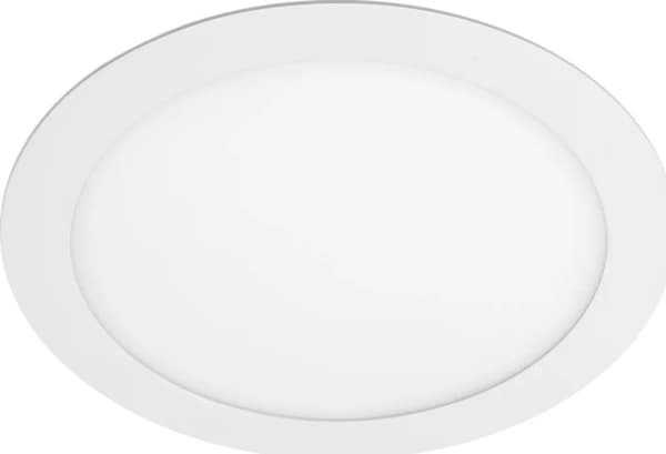 GTV LED luft + downlight, IP44, 24W, 2000lm, AC220-240V, 50/60Hz, 120, 4000K, innfelt, tipo hvit