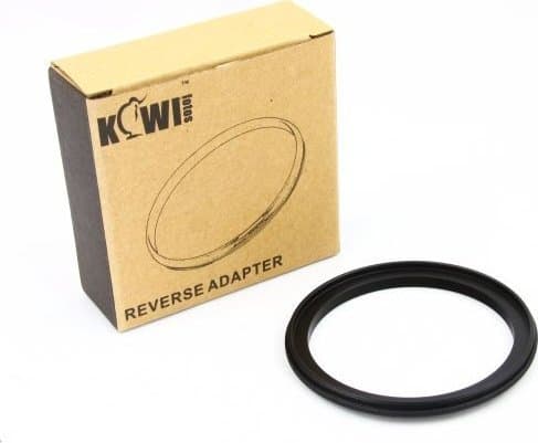 KiwiFotos käänteisasennussovitinrengas 67mm-77mm