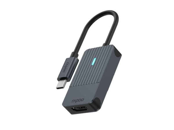 Rapoo UCA-1004, 0,15 m, USB Type-C, HDMI, hane, hona, rakt
