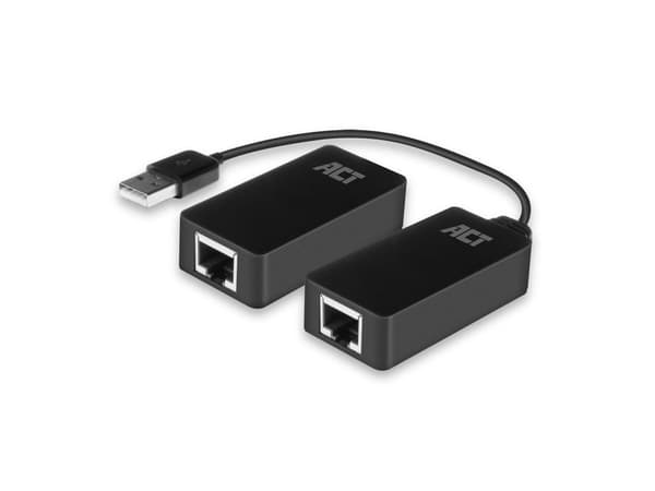 ACT AC6063 kabeladapter USB A RJ-45 svart (AC6063)
