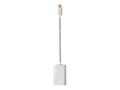 Miniatyrbild 3 av 5: Nedis - Videokort - 24 pin USB-C hane till HDMI, 24 pin USB-C hona - 20 cm - silver - formpressad, stöd för 4K