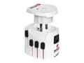 Miniatyrbild 1 av 5: MicroConnect SKROSS World Adapter Pro+ - Adapter för effektkontakt - vit