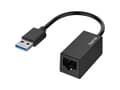 Miniatyrbilde 3 av 3: Hama Essential Line - Nettverksadapter - USB 3.0 - Gigabit Ethernet x 1 - svart