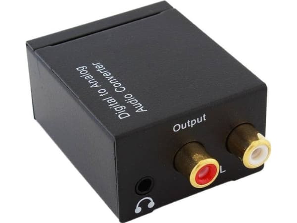 Adapter AV Home Appliances Jack 3.5mm - RCA (Cinch) x2 czarny (AK319A)