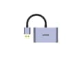 Miniatyrbild 3 av 5: Unitek V1304A - Videokort - 4-stifts mini-USB typ A hane till HDMI, HD-15 (VGA) hona - 15 cm - rymdgrå - 1080p stöd 60 Hz