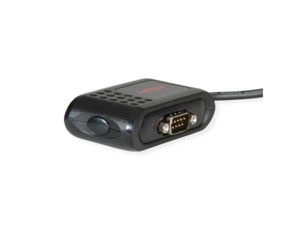 ROLINE 12.02.1017, USB A, RS-232 + DB25, 1,8 m, Svart