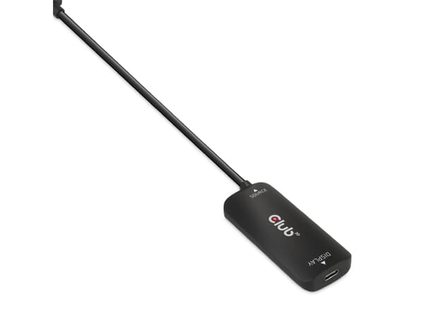 Club 3D - Video adapter - HDMI, Micro-USB type B (kun strøm) til 24 pin USB-C hunn - 26 cm - aktiv, 4 K 120 Hz (3840 x 2160) støtte, 8 K 30 Hz (7680