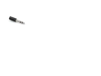 Hosa Technology GPM-103, 1/4 TRS, 3,5 mm, Svart