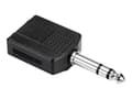 Miniatyrbild 1 av 4: Hosa GPP-359 - Ljudsplitter - stereojack hane till stereojack hona