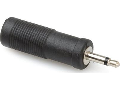Hosa Technology GMP-113, 6.35mm TS, 3.5 mm TS, Svart, Silver