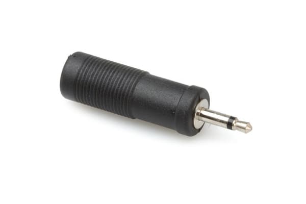 Hosa Technology GMP-113, 6.35mm TS, 3.5 mm TS, Svart, Silver