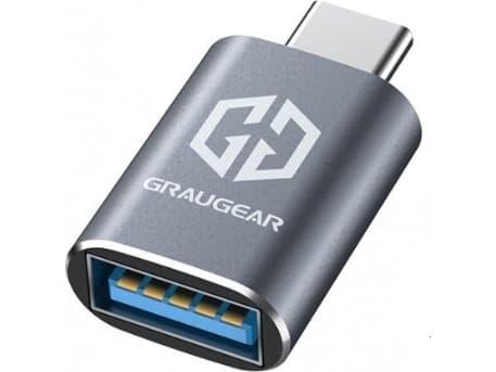 GRAUGEAR G-AD-ATC-10G-2 Gränssnittskort/adapter USB typ C (G-AD-ATC-10G-2) Grå