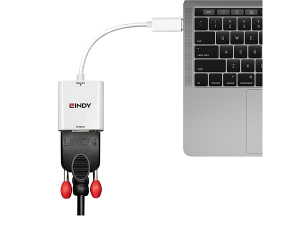 Splitter Lindy Converter USB Typ C till VGA