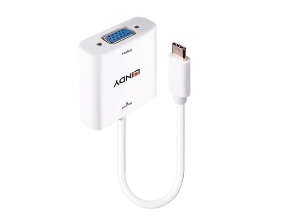 Splitter Lindy Converter USB Typ C till VGA