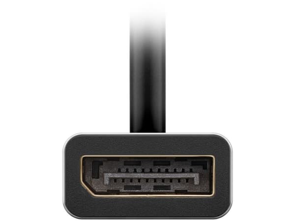 Goobay 60195, 0,15 m, USB Type-C, DisplayPort, uros, naaras, suora, suora