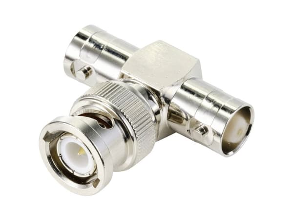 TRU COMPONENTS TC-10101484 BNC-adapter BNC-stik - BNC-bøsning 1 stk