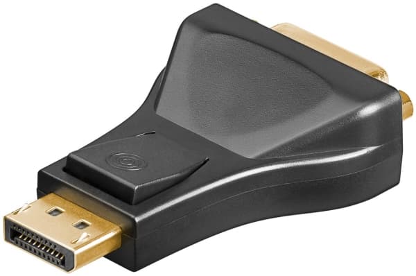 goobay - DisplayPort-adapter - DisplayPort (hann) til DVI-I (hunn)