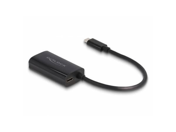Delock - Nettverksadapter - Thunderbolt 3 - Gigabit Ethernet x 1 - svart