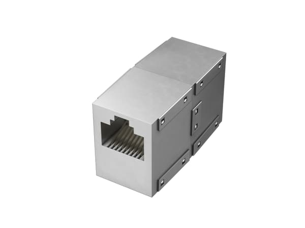 Hama 00200327, RJ-45, RJ-45, Sølv