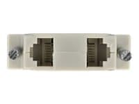 Delock - Nettverksadapter - RJ-45 (hunn) til DB-25 (hunn) - tommelskruer - beige