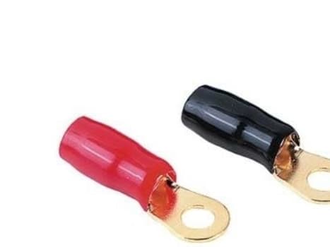 Hama Ring kabelkapsel, M8 - kabelklemmer - 25 mm² - lukket - svart, rød (00043887)