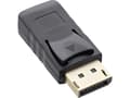 Miniatyrbilde 4 av 4: InLine 17196A, DisplayPort male, Mini DisplayPort, Sort