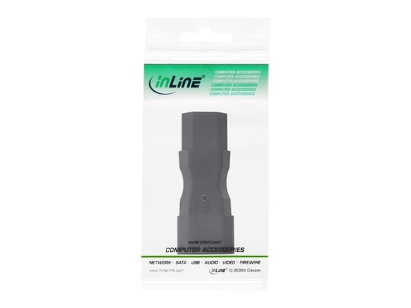 InLine 16723A, C14, C13, Musta