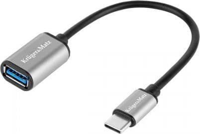 Kruger & Matz USB-C USB adapter - USB Silver (KM1246)