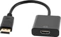 Miniatyrbild 1 av 2: Adapter AV LechPol DisplayPort - HDMI czarny (KOM0850)