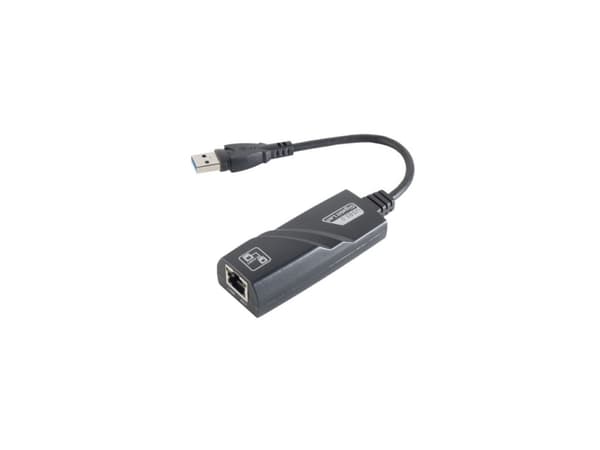 shiverpeaks BS13-50019, USB A, RJ-45, Svart