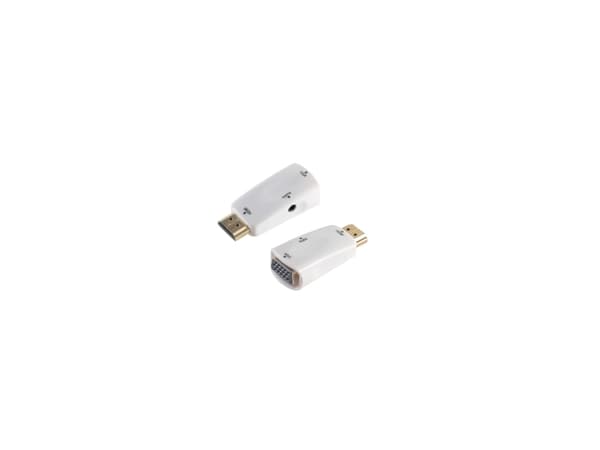 shiverpeaks BS10-01001. Kontakt 1: HDMI type A (standard), kontakt 2: VGA (D-Sub) + 3,5 mm, kontakt 1 Kjønn: hann. Antall per pakke: 1 stykke(r) (BS1